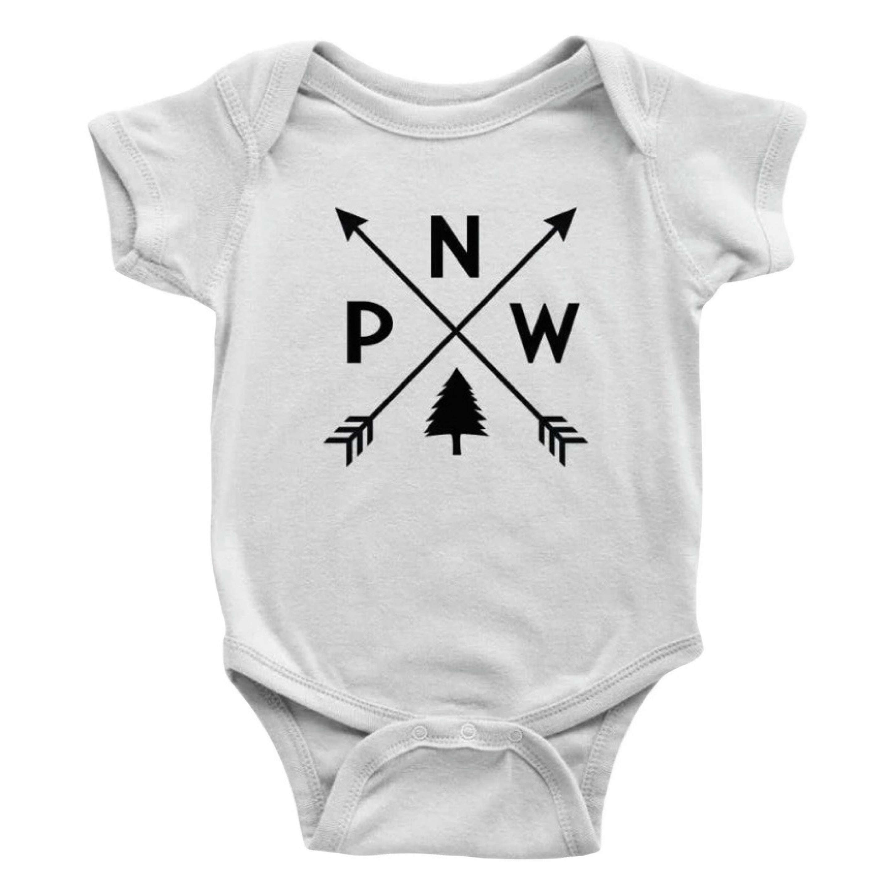 PNW Arrows Baby Bodysuit