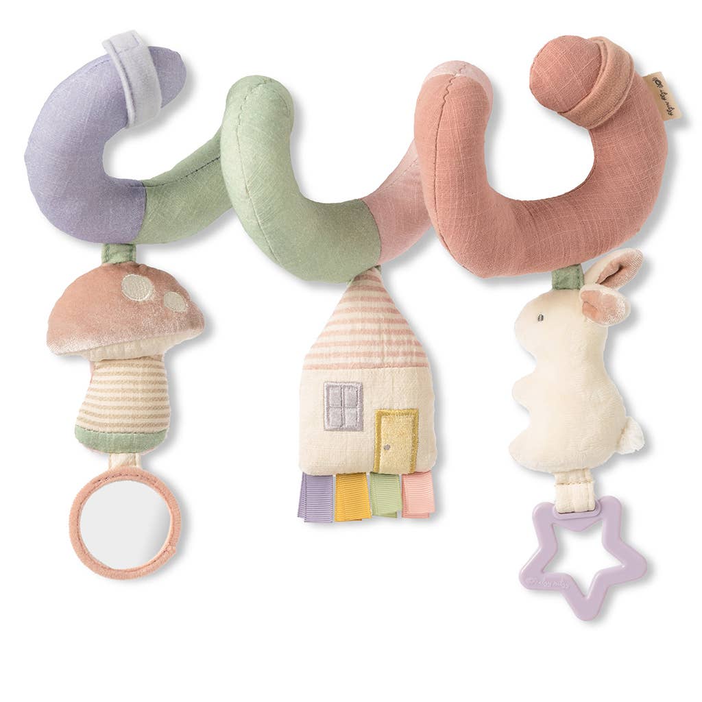 Itzy Ritzy Pastel Itzy Bitzy Spiral Car Seat Activity Toy