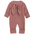 Huttelihut 4330 Burlwood Pram Suit Bunny Ears Wool Fleece