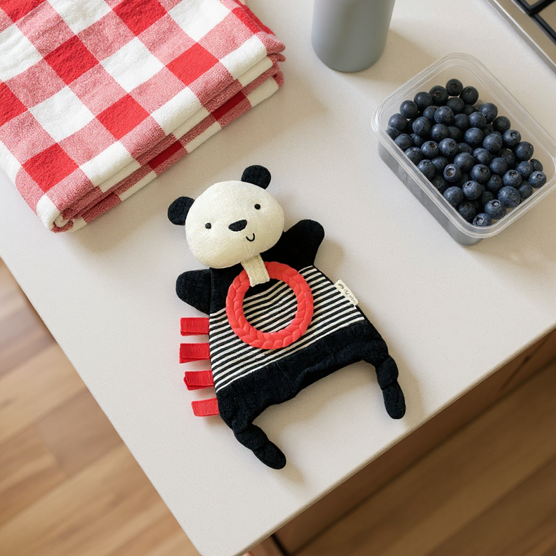 Itzy Ritzy Bitzy Crinkle Bunny Sensory Toy With Teether