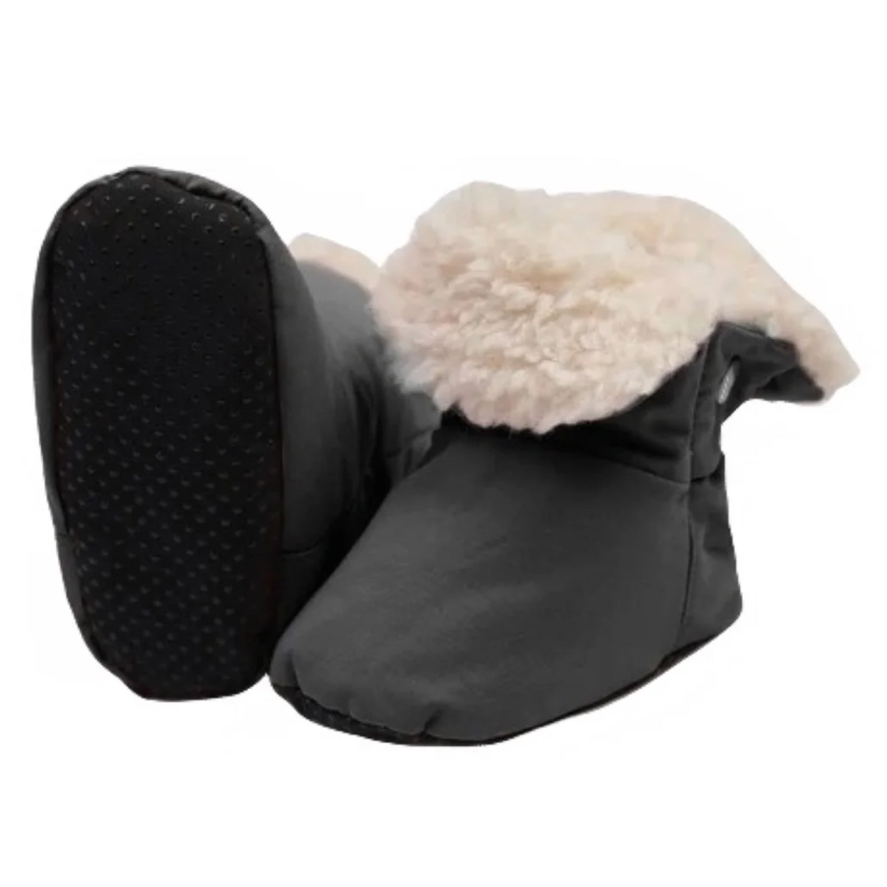 7AM Smokey Grey Baby Benji Booties