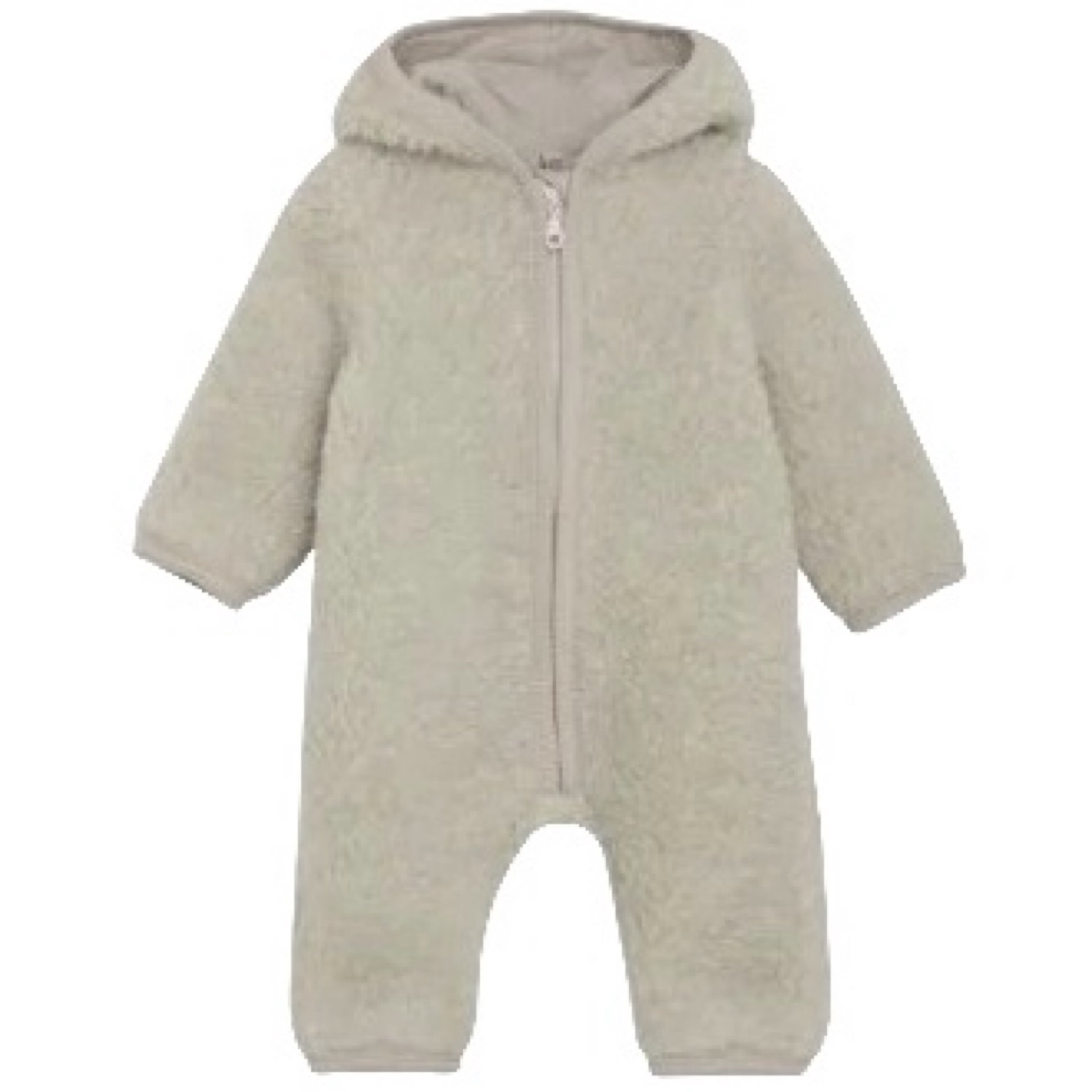 Huttelihut 2900 Cement PRAM SUIT WOOL TEDDY with lining