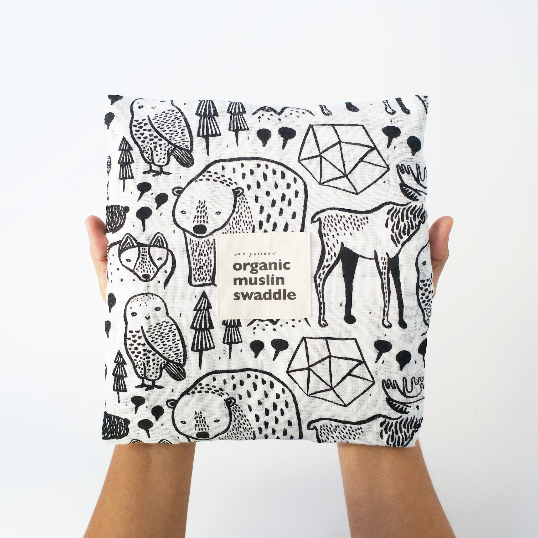 Wee Gallery Nordic Organic Muslin Swaddle