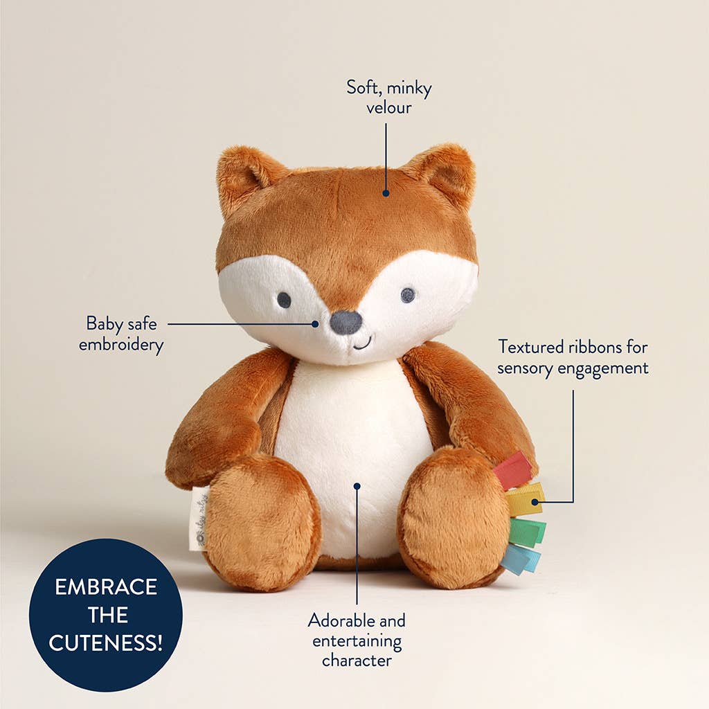 Itzy Ritzy Sweetie Snuggles Highland Cow Plush
