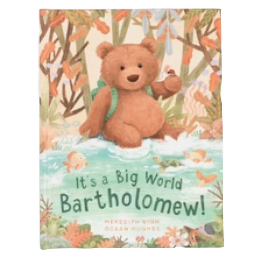 Jellycat Its A Big World Bartholomew Book