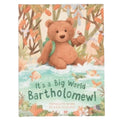 Jellycat Its A Big World Bartholomew Book