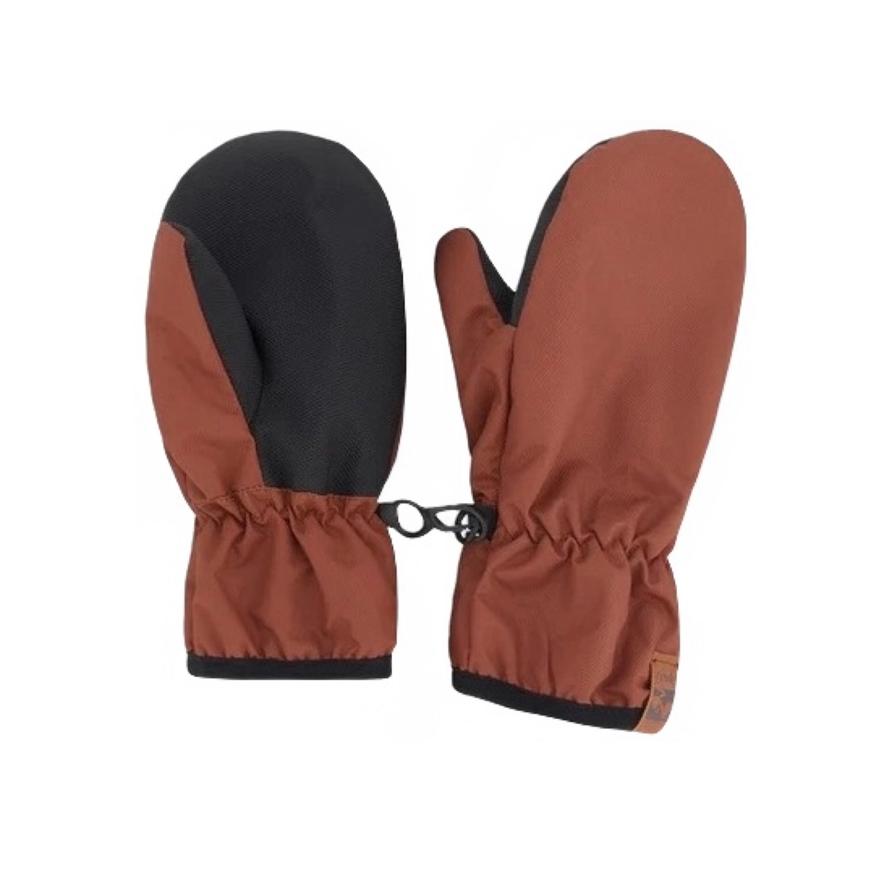 Deux Par Deux Brown Mid Season Mitts