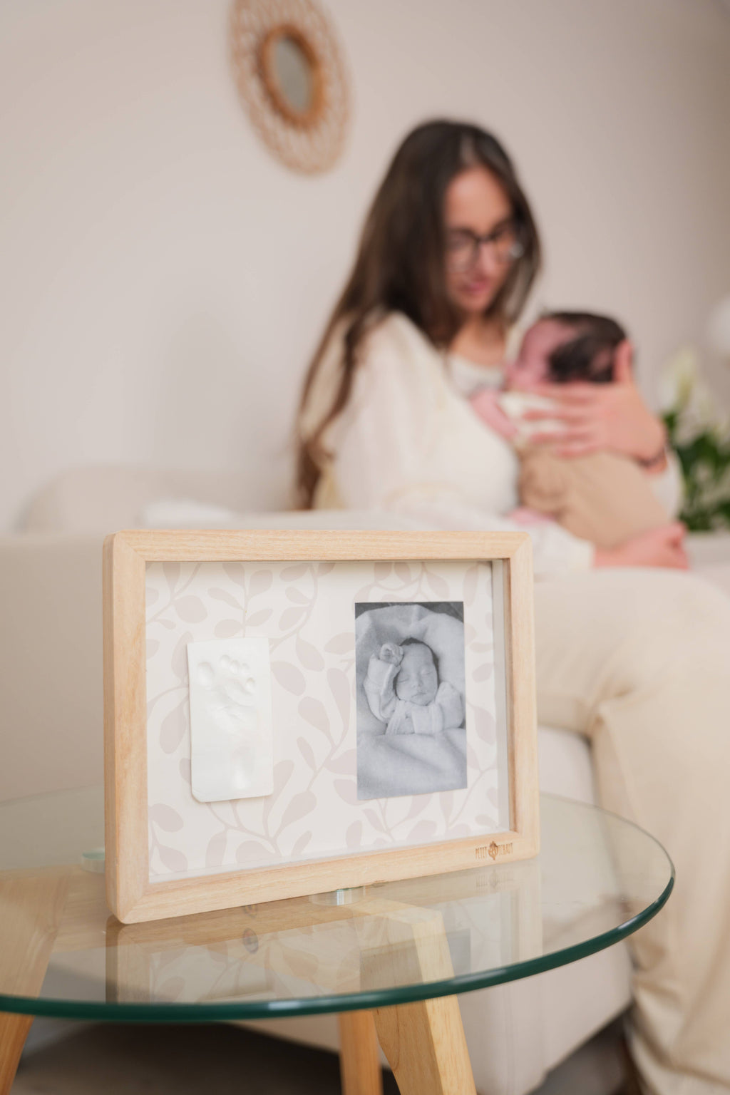 Petit Artichaut Classic Frame - Ivy Grey Imprint Frame