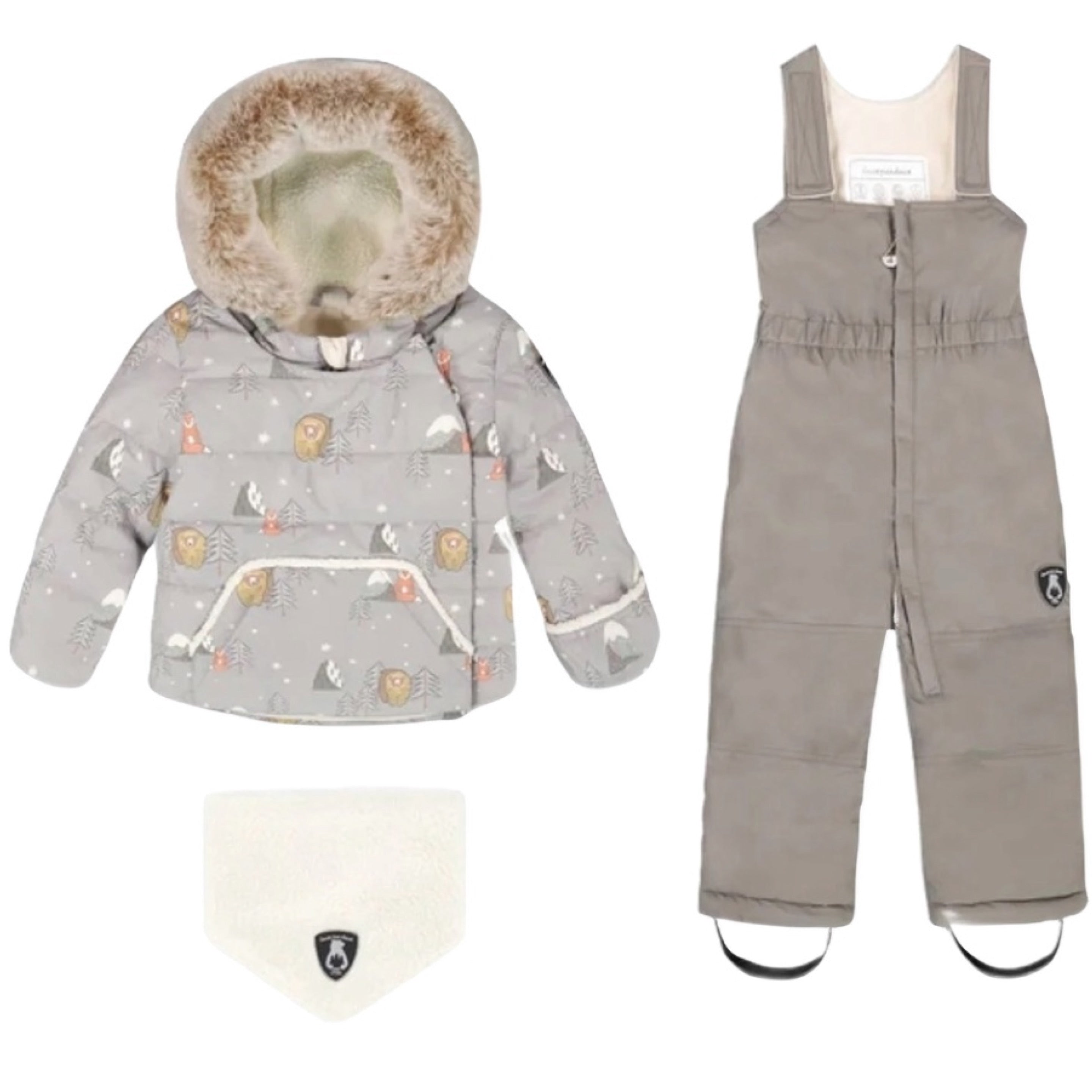 Deux Par Deux Cloudburst Two Piece Snowsuit
