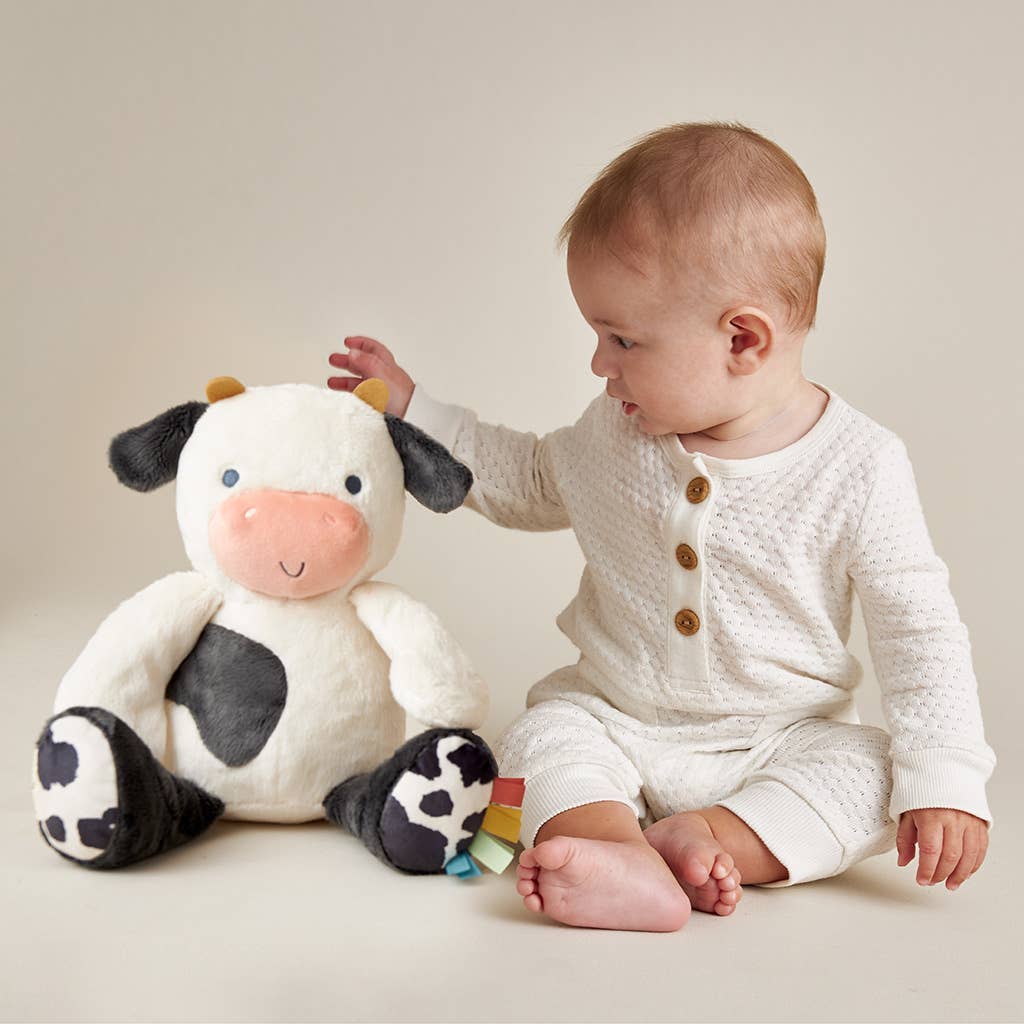 Itzy Ritzy Sweetie Snuggles Highland Cow Plush