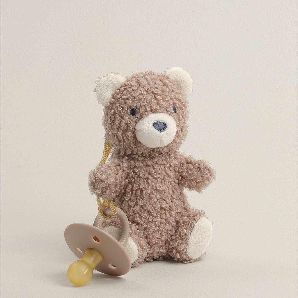 Itzy Ritzy Bitzy Pal Bunny Natural Rubber Pacifier & Plush