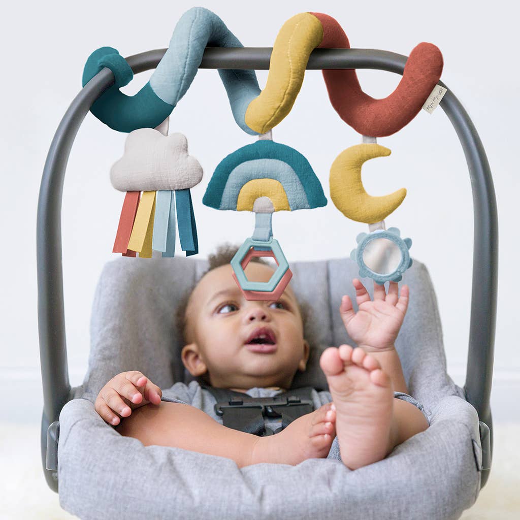 Itzy Ritzy Pastel Itzy Bitzy Spiral Car Seat Activity Toy