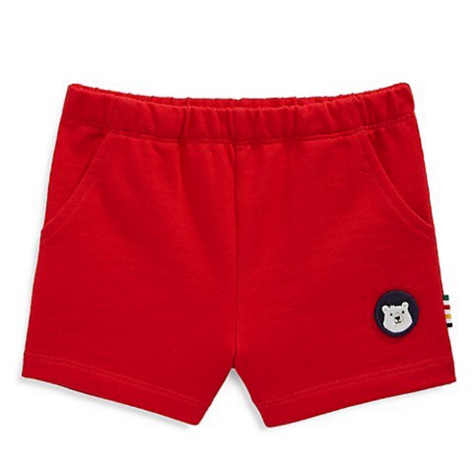HBC Red Organic Cotton Shorts