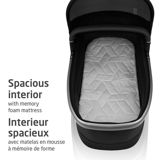 Maxi Cosi Fame Carry Cot Twillic Black - Online Exclusive