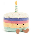 Jellycat Amuseables Rainbow Birthday Cake