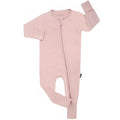 Belan J Rose Quartz Footless Sleeper with Fold Over Cuff
