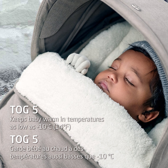 Maxi Cosi 2-In-1 Footmuff Twillic Truffle - Online Exclusive