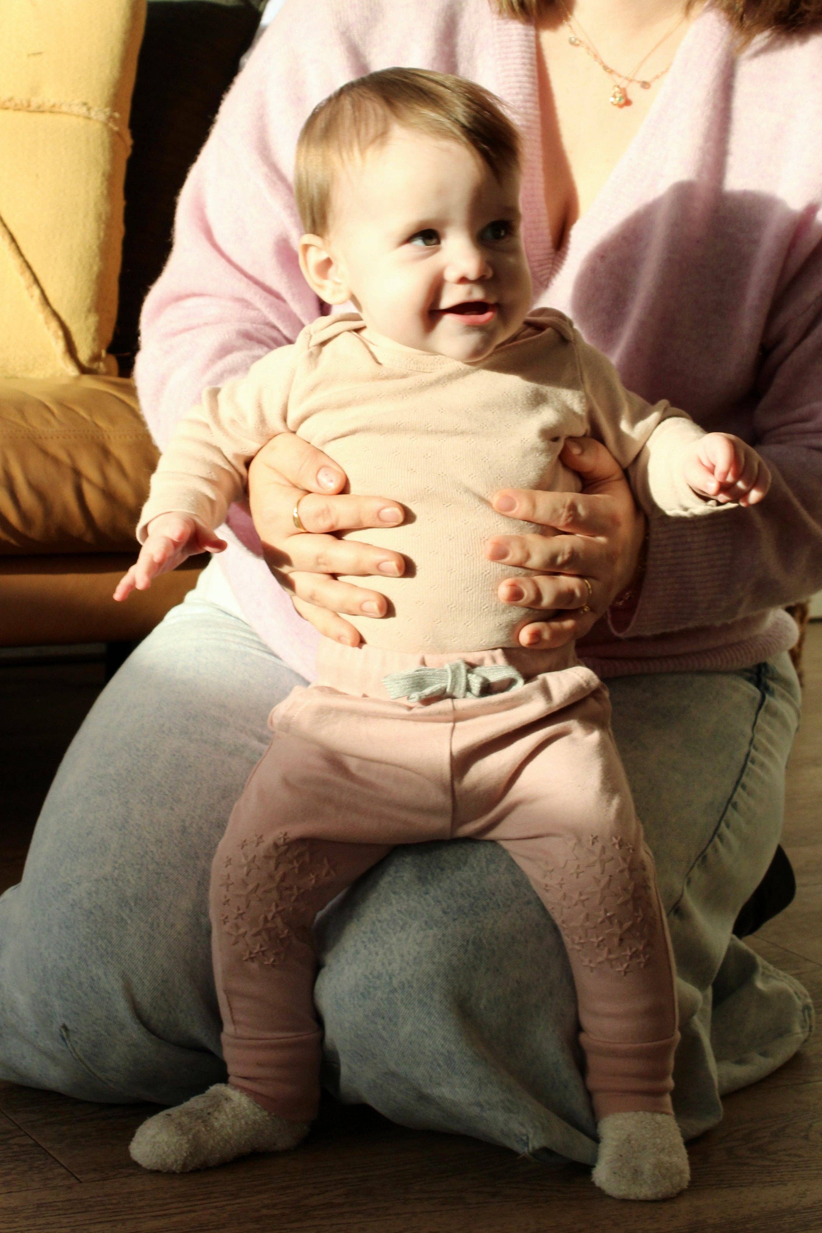 Tiny Laundry Petal Jogger Crawl Pants