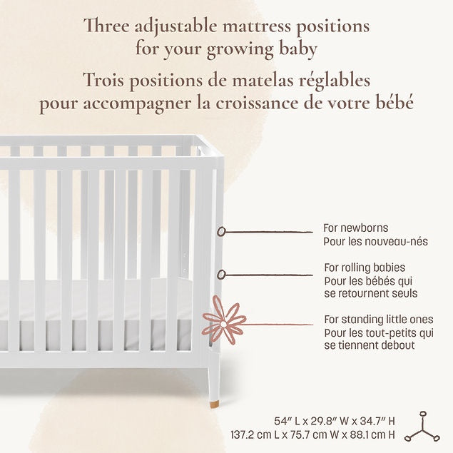Little Seeds Aster 4 in 1 Convertible Crib - Online Exclusive