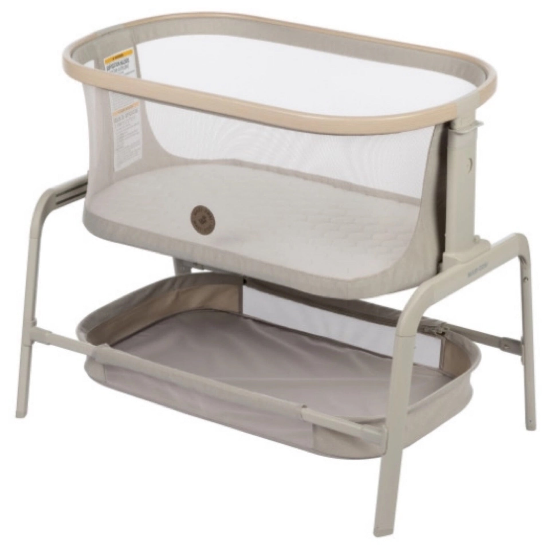 Maxi Cosi Iora Bedside Bassinet Classic Oat - Online Exclusive