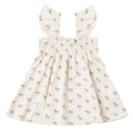 Quincy Mae Summer Flower Smocked Jersey Dress