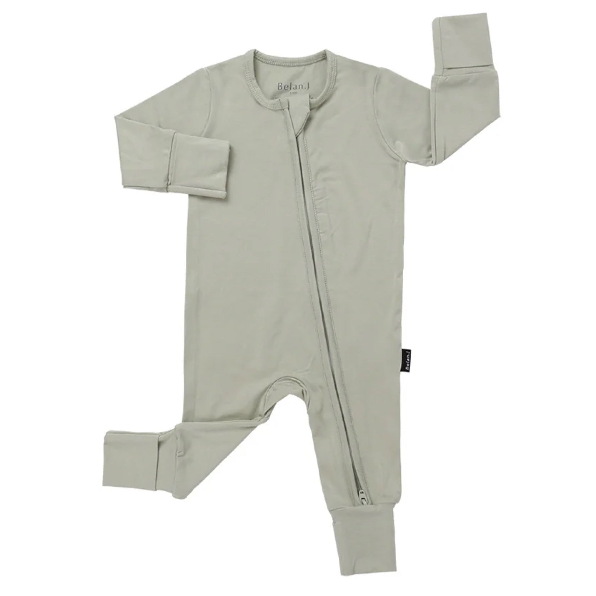Belan J Sage Footless Sleeper with Fold-Over Cuffs
