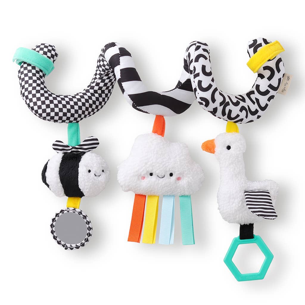 Itzy Ritzy Pastel Itzy Bitzy Spiral Car Seat Activity Toy