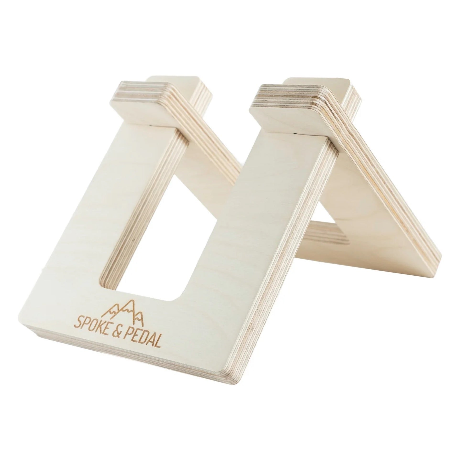 Spoke & Pedal Wood Balance Bike Stand