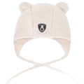 Deux Par Deux Whisper White Winter Sherpa Hat with Ear Flaps