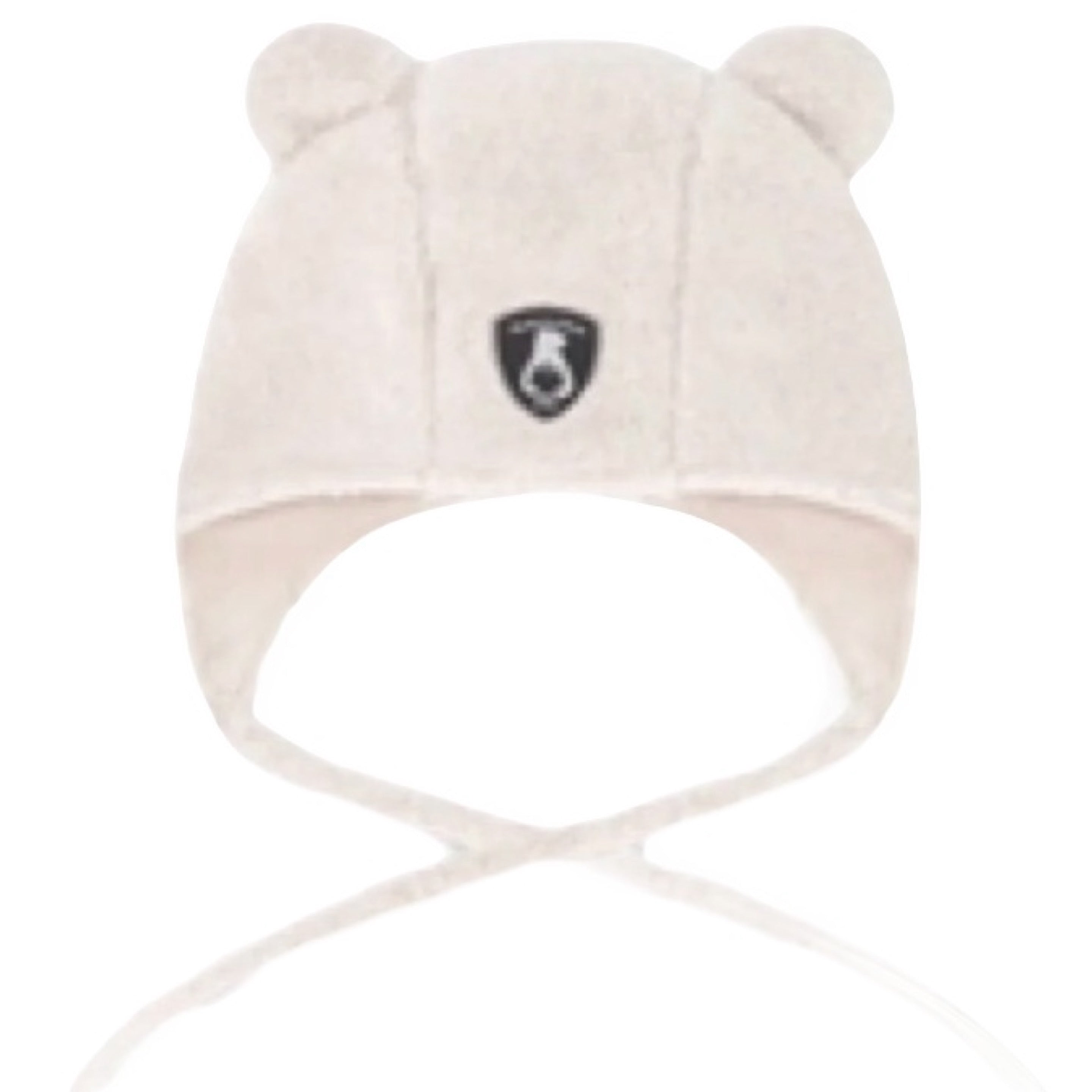 Deux Par Deux Whisper White Winter Sherpa Hat with Ear Flaps