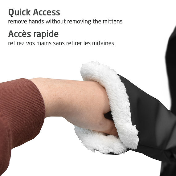 Maxi Cosi Stroller Gloves Twillic Black - Online Exclusive