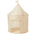 3 Sprouts Kids Play Tent Castle with Recycled Fabric - Beige