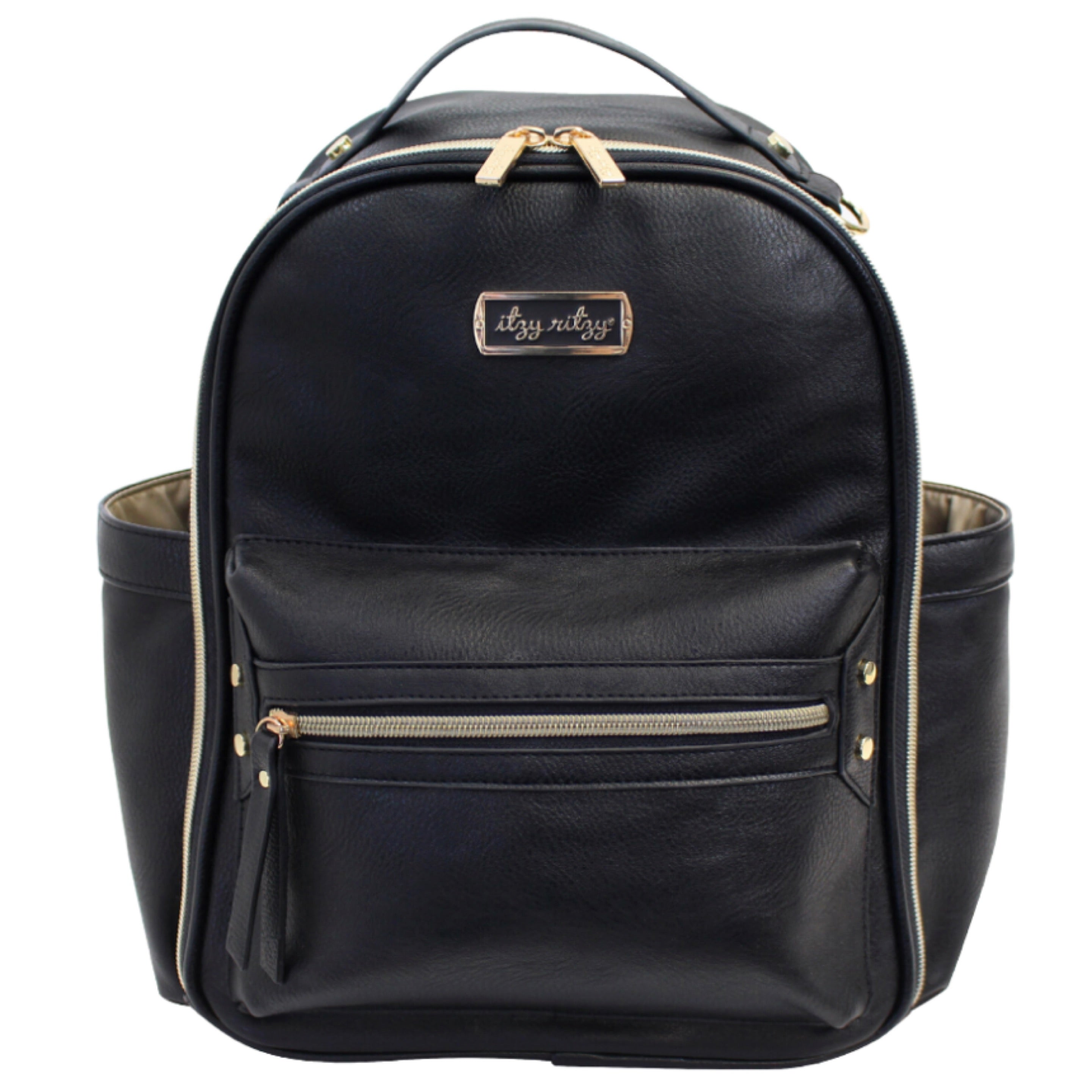Itzy Ritzy Midnight Black Itzy Mini Diaper Bag Backpack