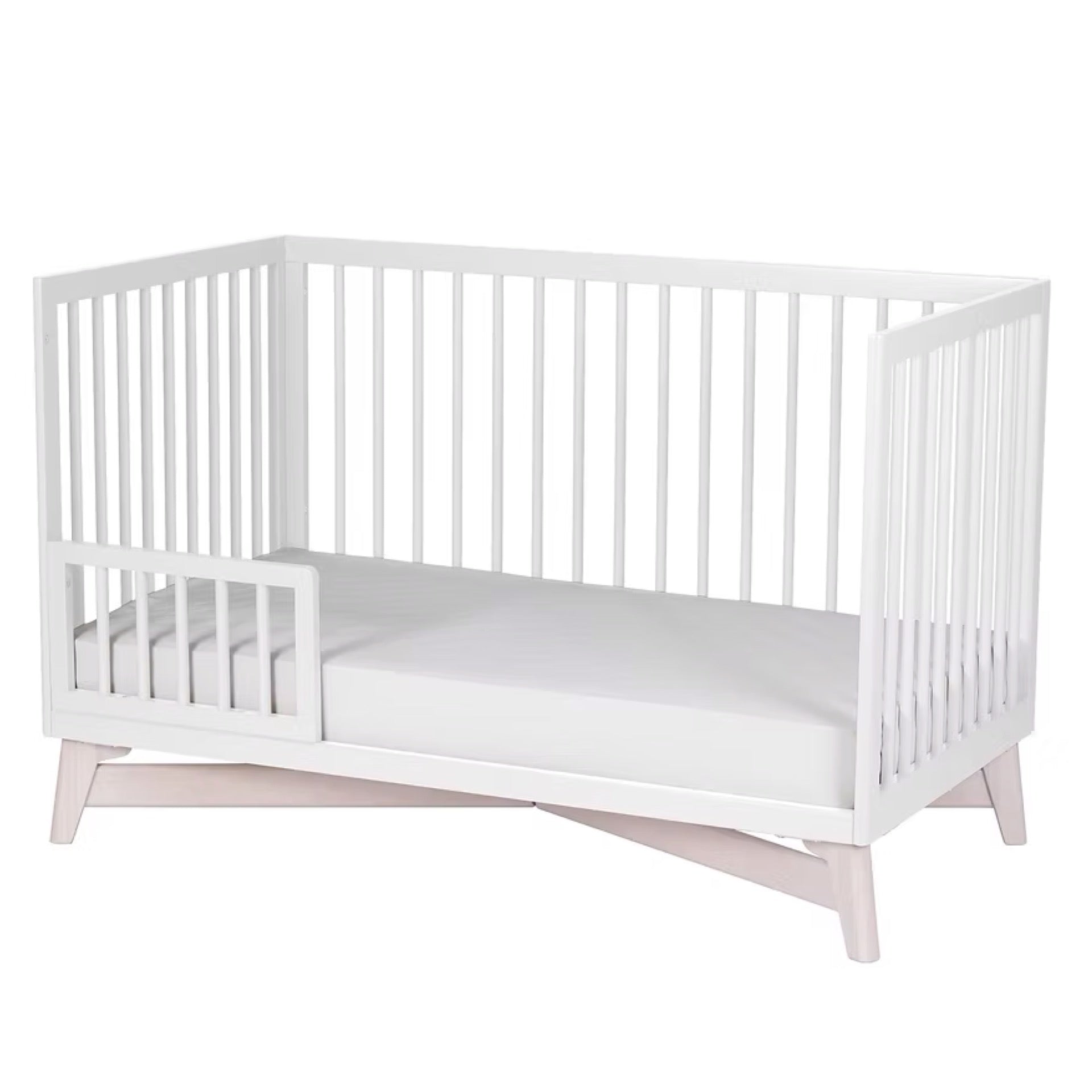 Little Seeds Pala Toddler Guardrail (Spindle) White - Online Exclusive