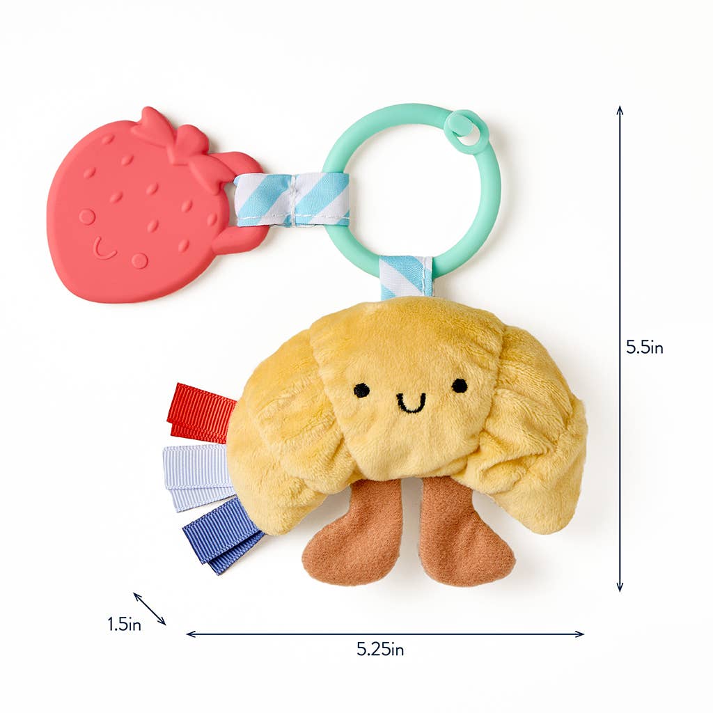 Itzy Ritzy Itzy Pal Cow Plush + Teether