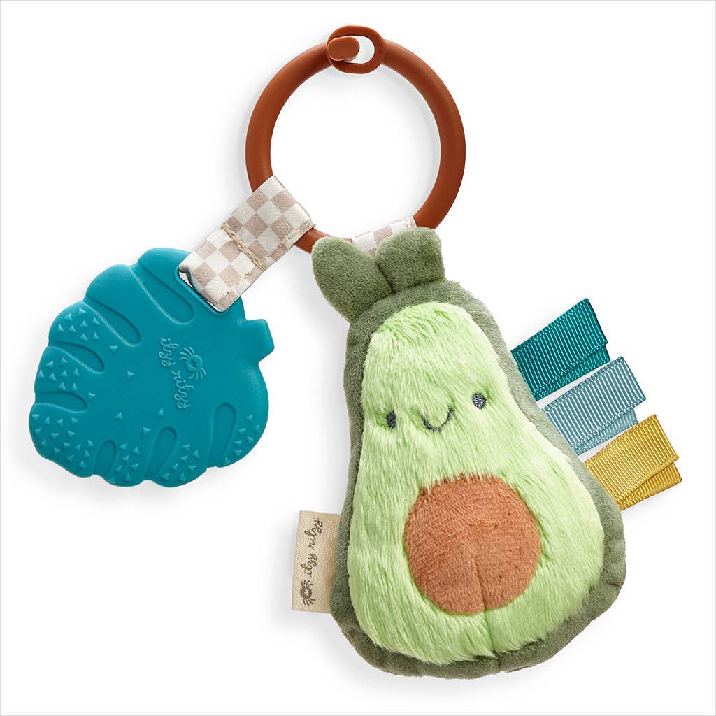Itzy Ritzy Itzy Pal Cow Plush + Teether