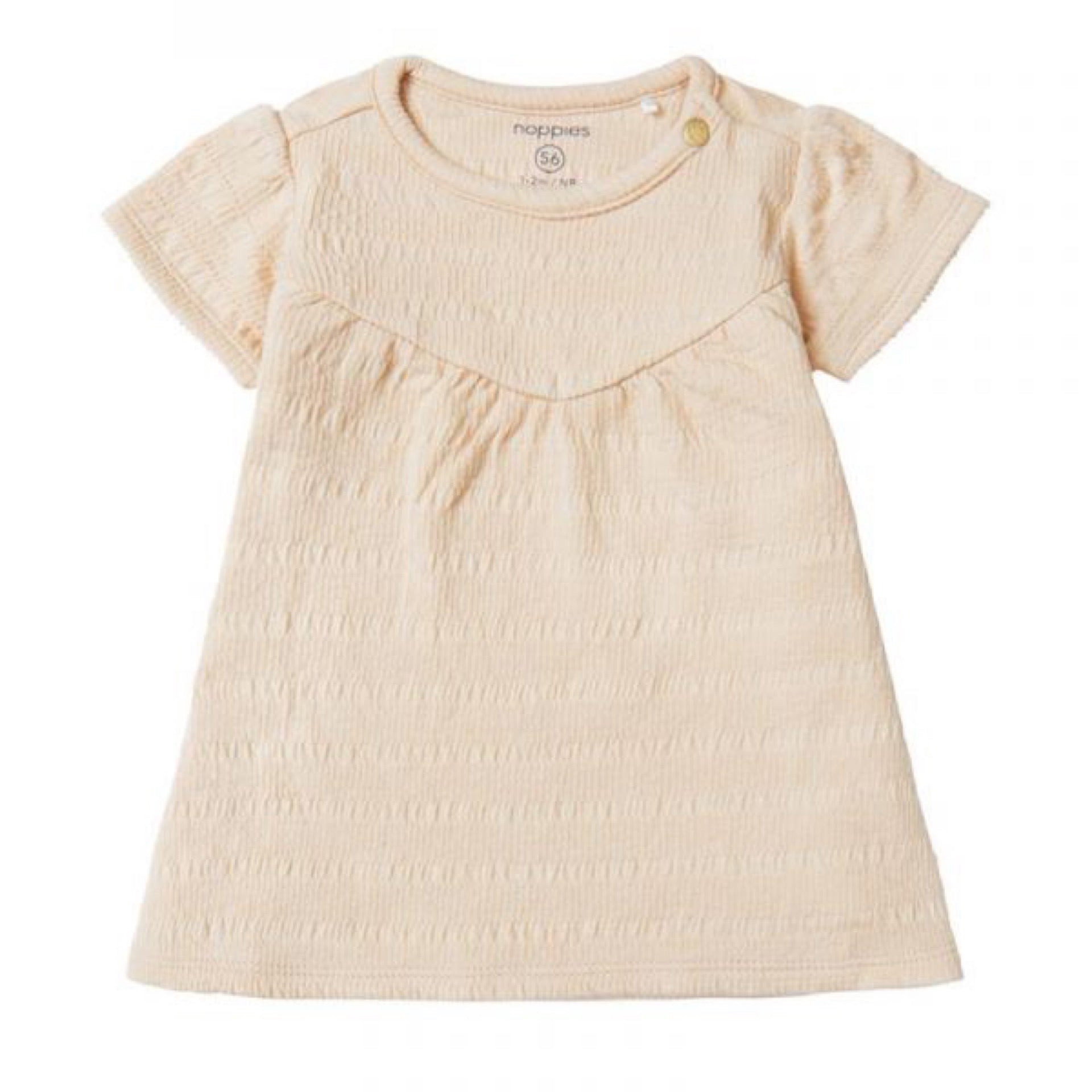 Noppies Sand Conway Short Sleeve Dress