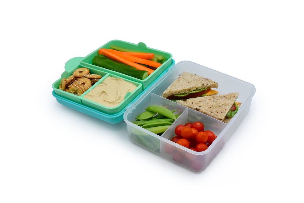 melii 2 Tier Pink Bento Box