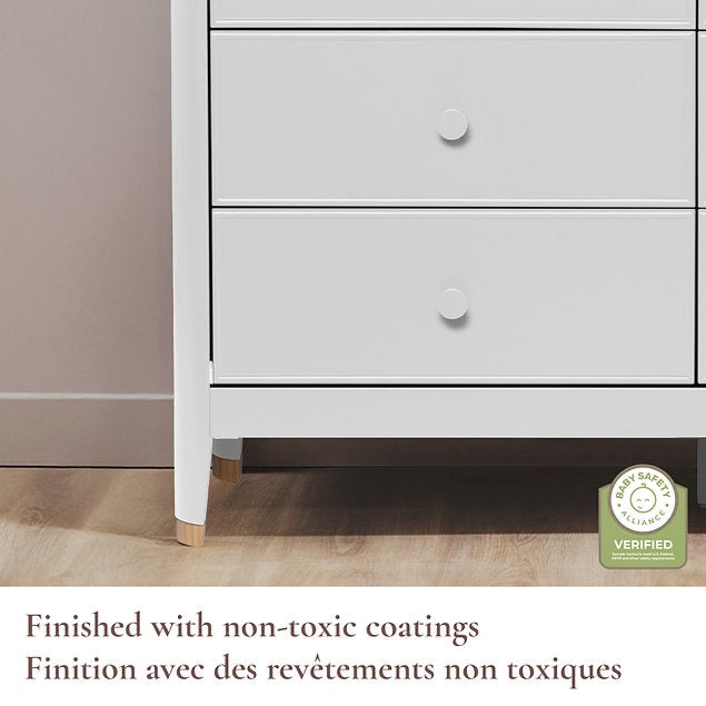 Little Seeds Aster 6 Drawer Nursery Dresser - Online Exclusive