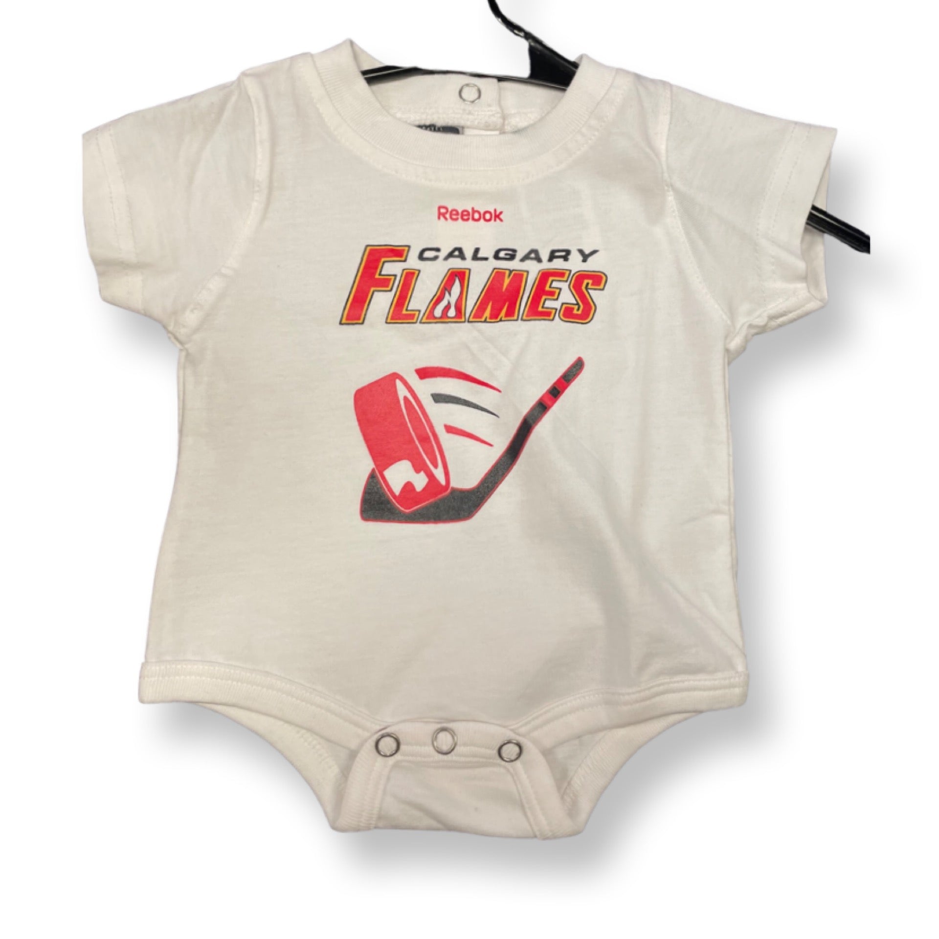NHL Calgary Flames Reebok Onesie - White