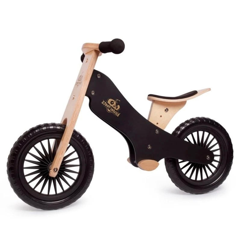 Kinderfeets Black Classic Balance Bike - Online Exclusive