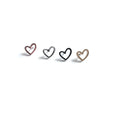 Royce and Oak Heart Earrings