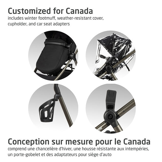 Maxi Cosi Zelia Luxe 5-in-1 Modular Travel System New Hope Black -  Online Exclusive