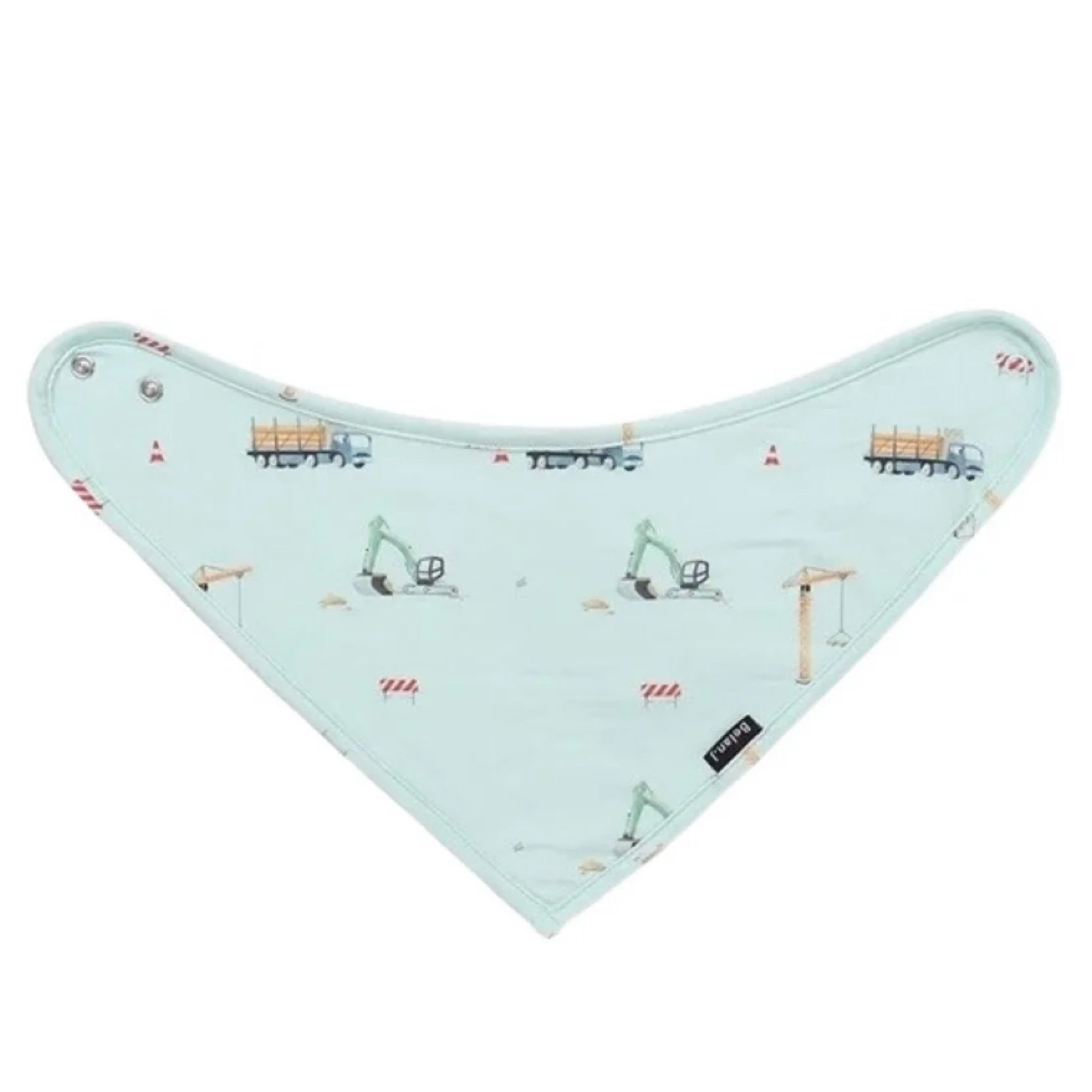 Belan J Construction Bandana Bib