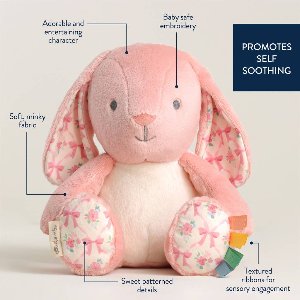 Itzy Ritzy Sweetie Snuggles Highland Cow Plush