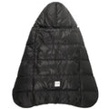7AM Black Plush K-Poncho Heavyweight - Online Exclusive