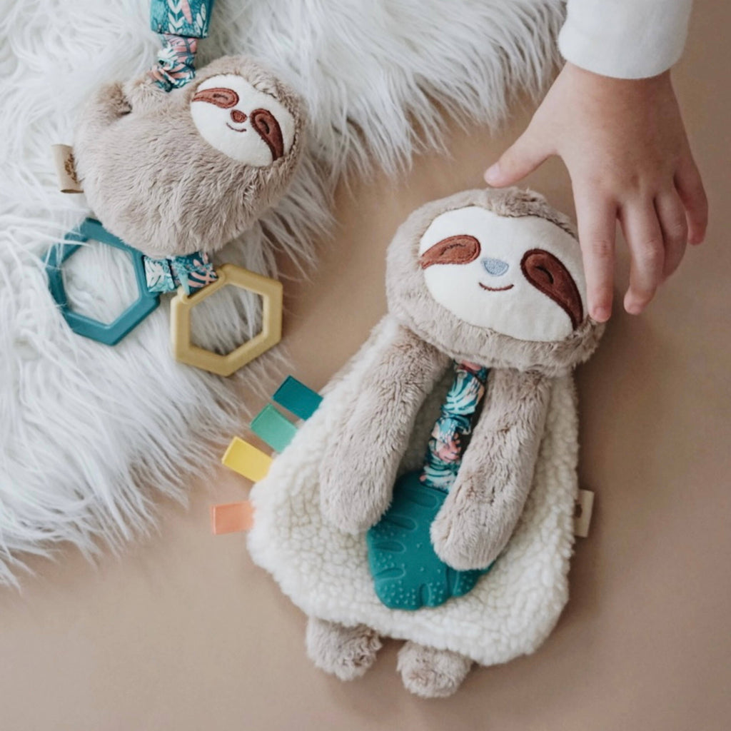 Itzy Ritzy Itzy Friends Billie The Taupe Bunny Lovey Plush